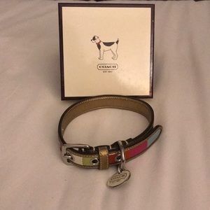 Coach Dog Collar